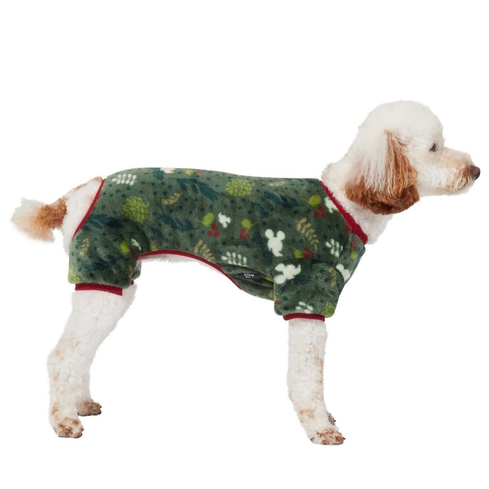Disney Mickey Mouse Holly Holidays Dog & Cat PJ